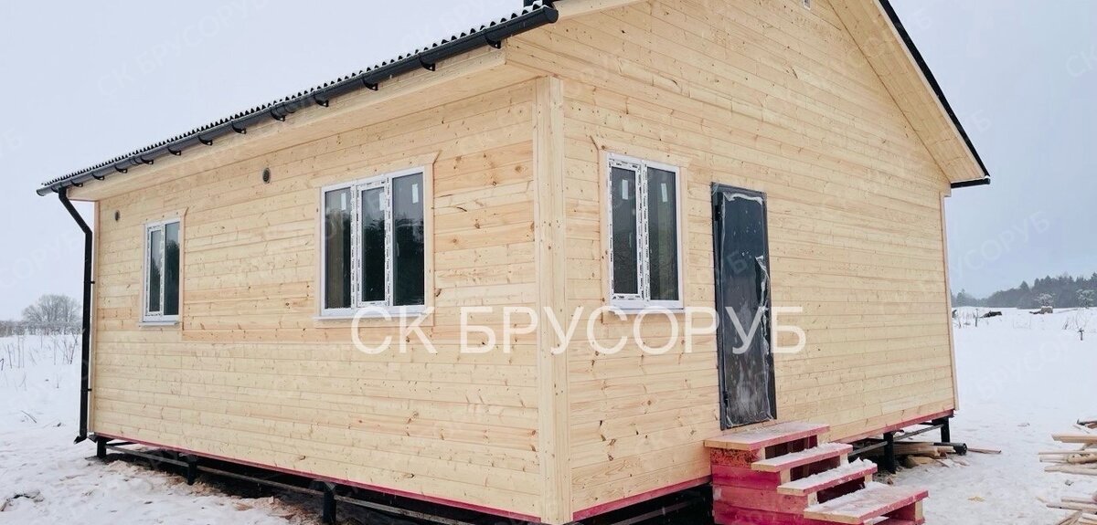 Каркасный дом «Тимурыч» в Ленинградской области, Гатчина